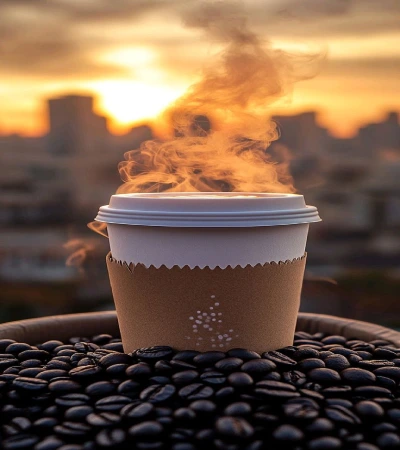 طعم سوختگی قهوه